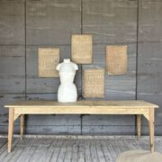 Console d'atelier bois brut