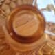 Carafe or amber glass bottle
