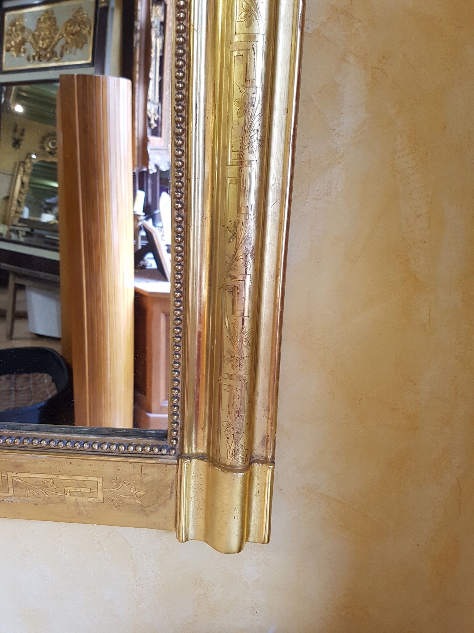 Mirror Louis-Philippe era Napoleon III 159x96cm