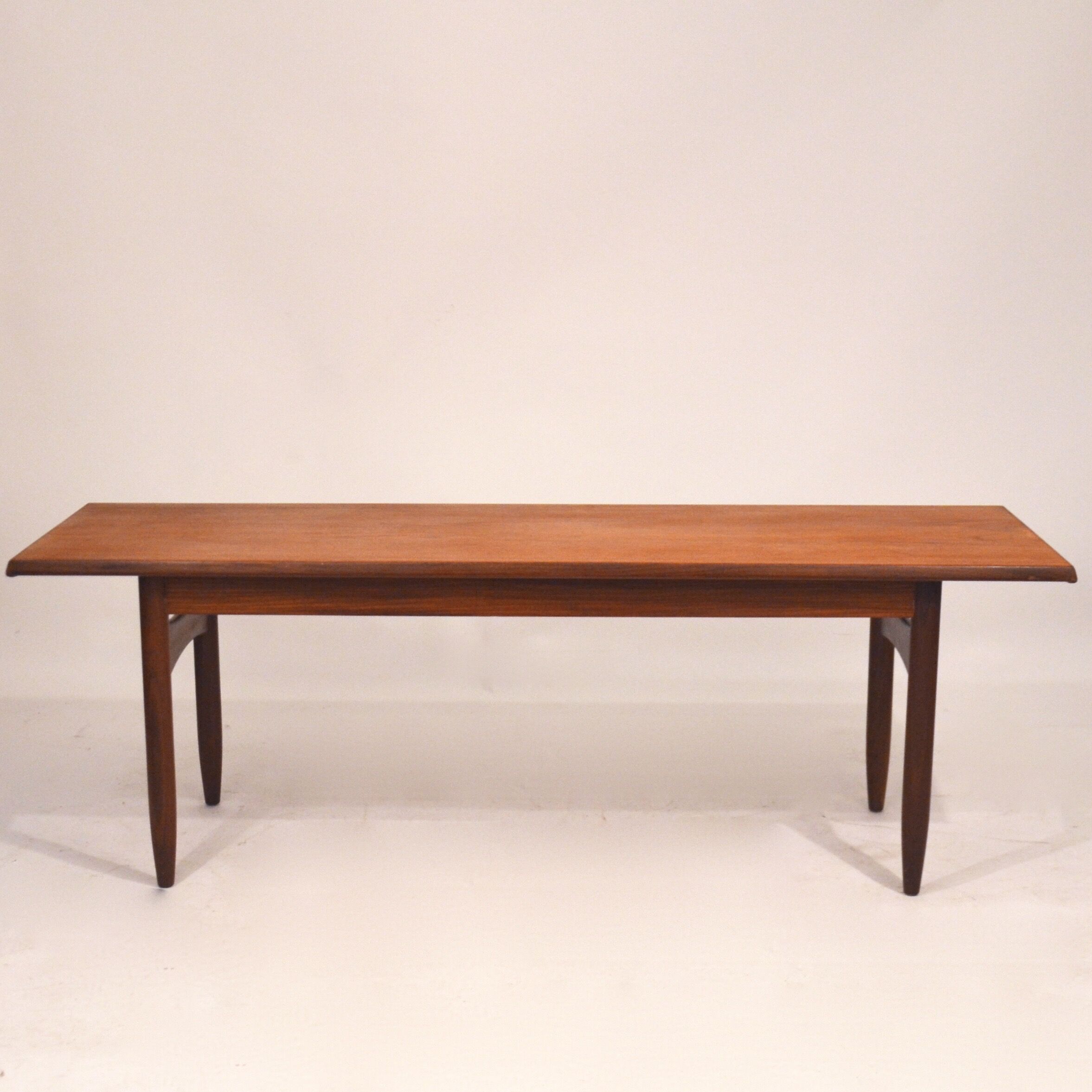 Scandinavian teak coffee table