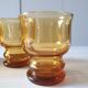 Set of 5 vintage glasses