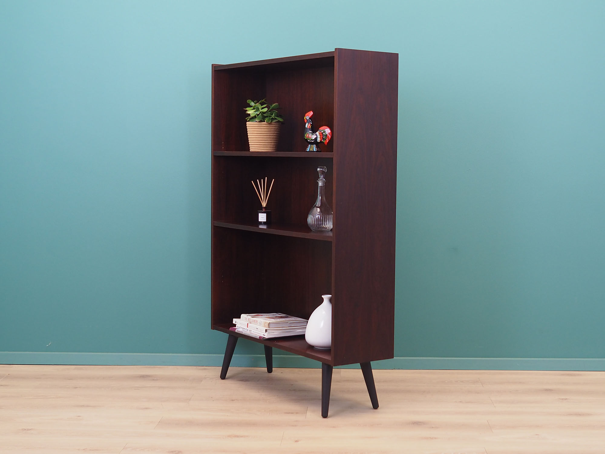 Rosewood bookcase, Danish design, 60s, made by Hornslet Møbelfabrik