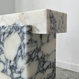 Marble stele.