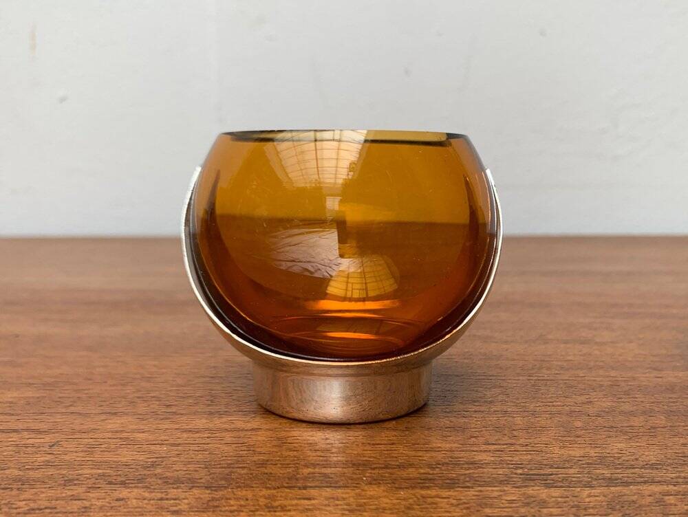 Set of 3 Mid-Century Space Age Art Deco German bowls by Quist, 1960s.