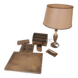 Leather desk set Le Tanneur PARIS