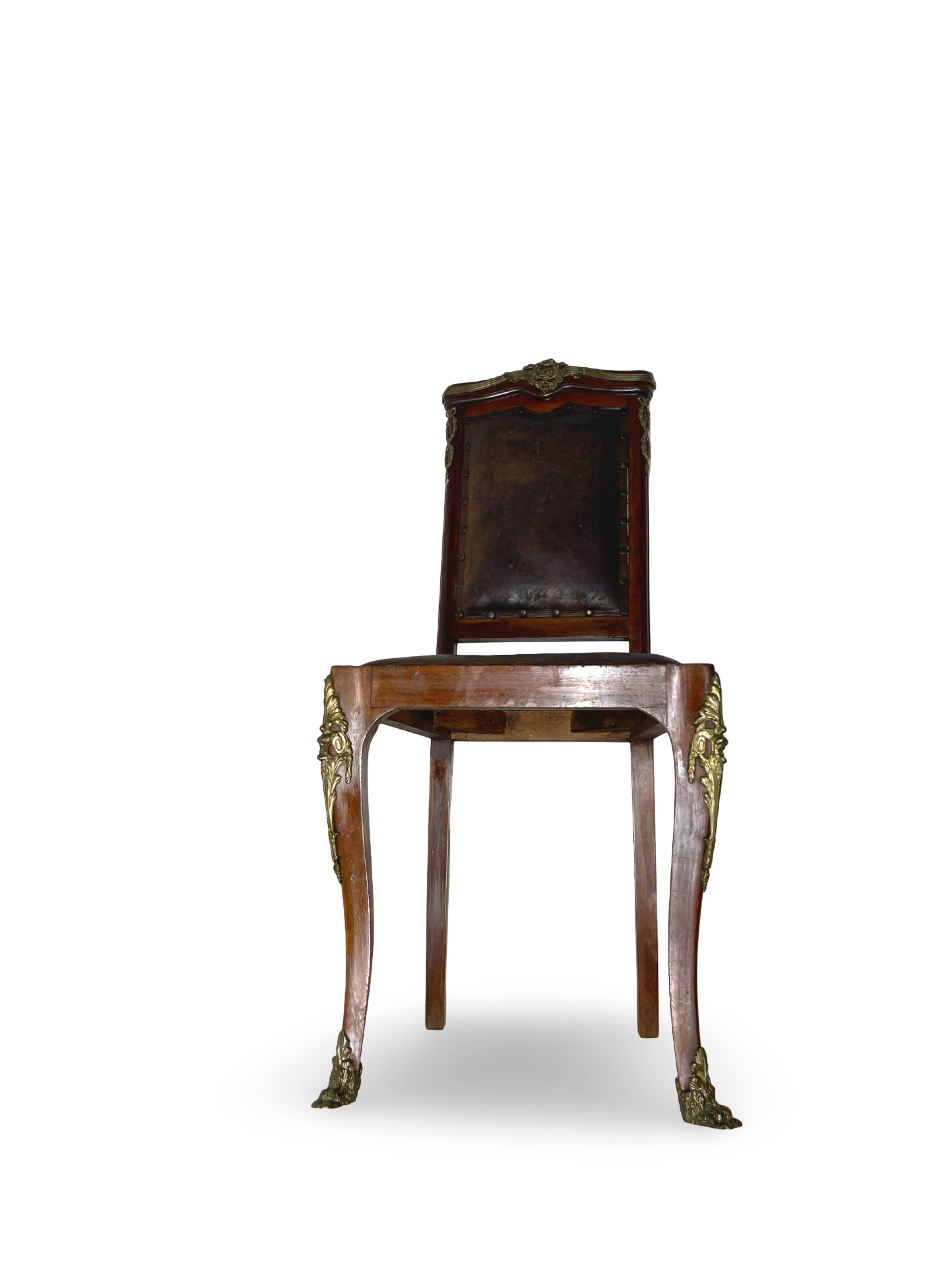 Italian art deco dining chairs 1920s