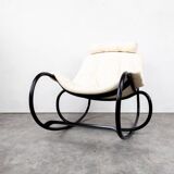 Fauteuil à bascule en bois courbé "Wave" par Michal Riabic pour TON