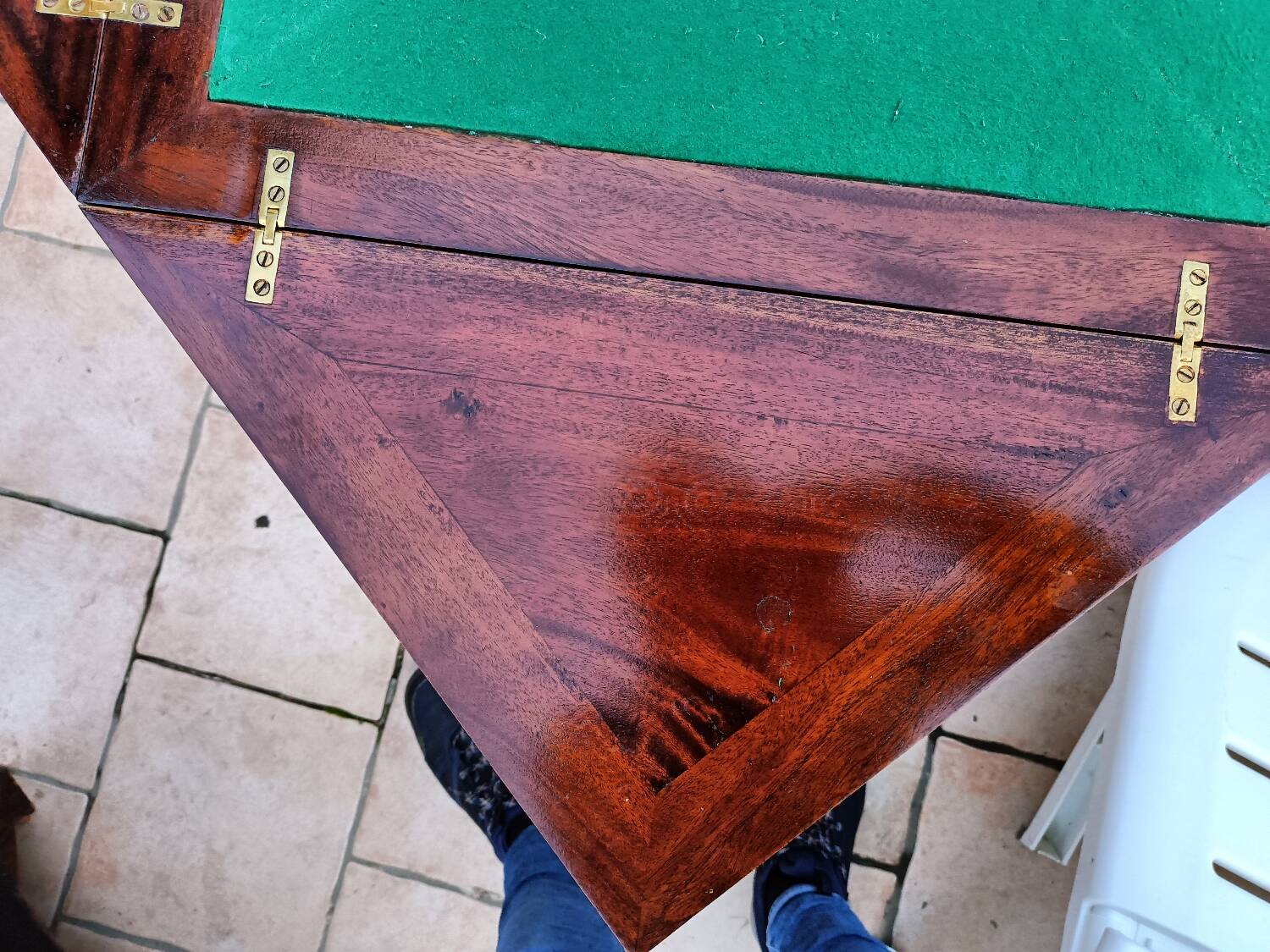 Antique Louis XVI style games table