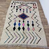 Handcrafted Moroccan Berber Rug 236 X 152 CM