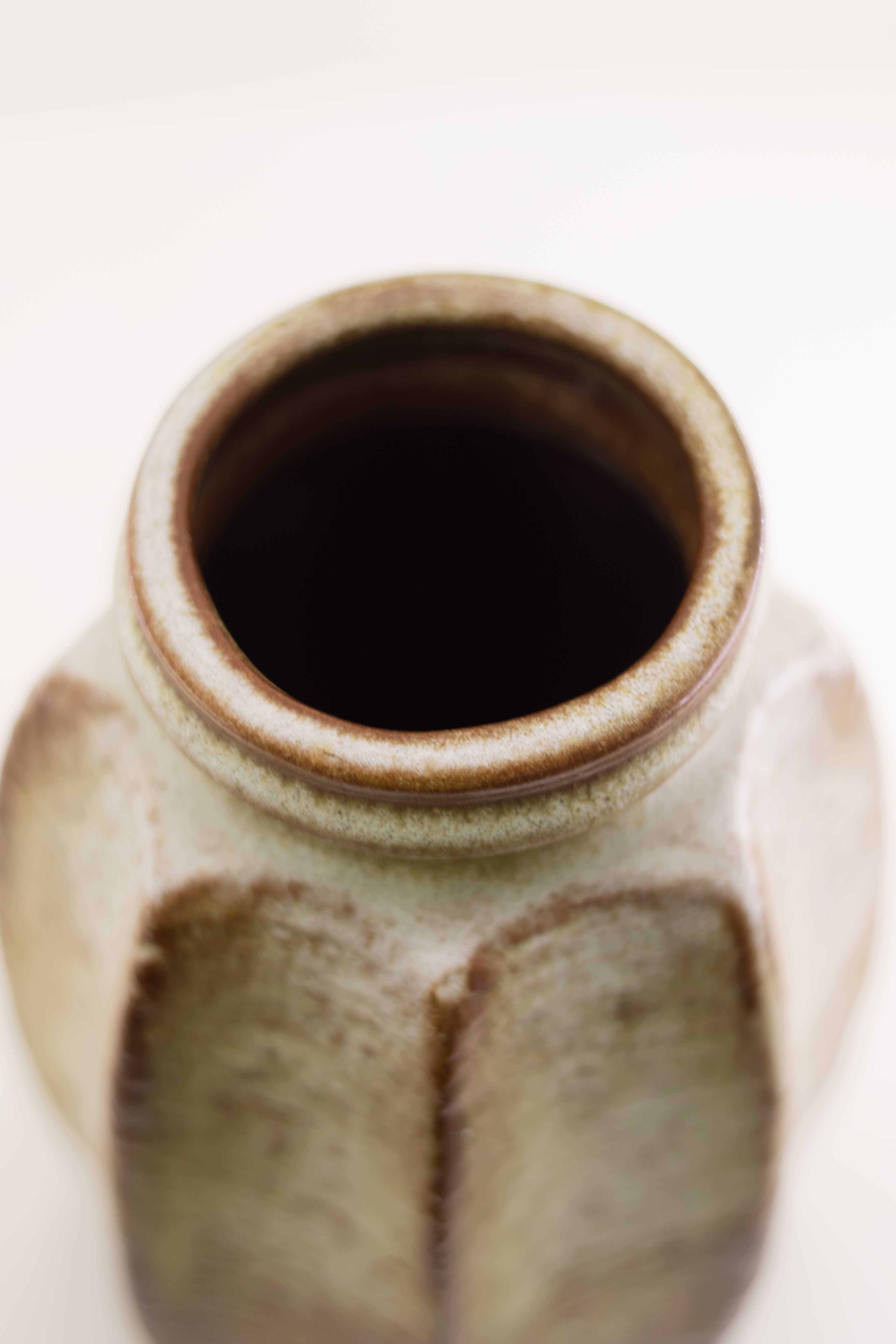 Octagonal West germany vase