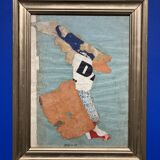 Borkin (born 1932), Newspaper Collage, Paper Collages, Newspapers and Books, 1985