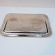 70s silver metal tray