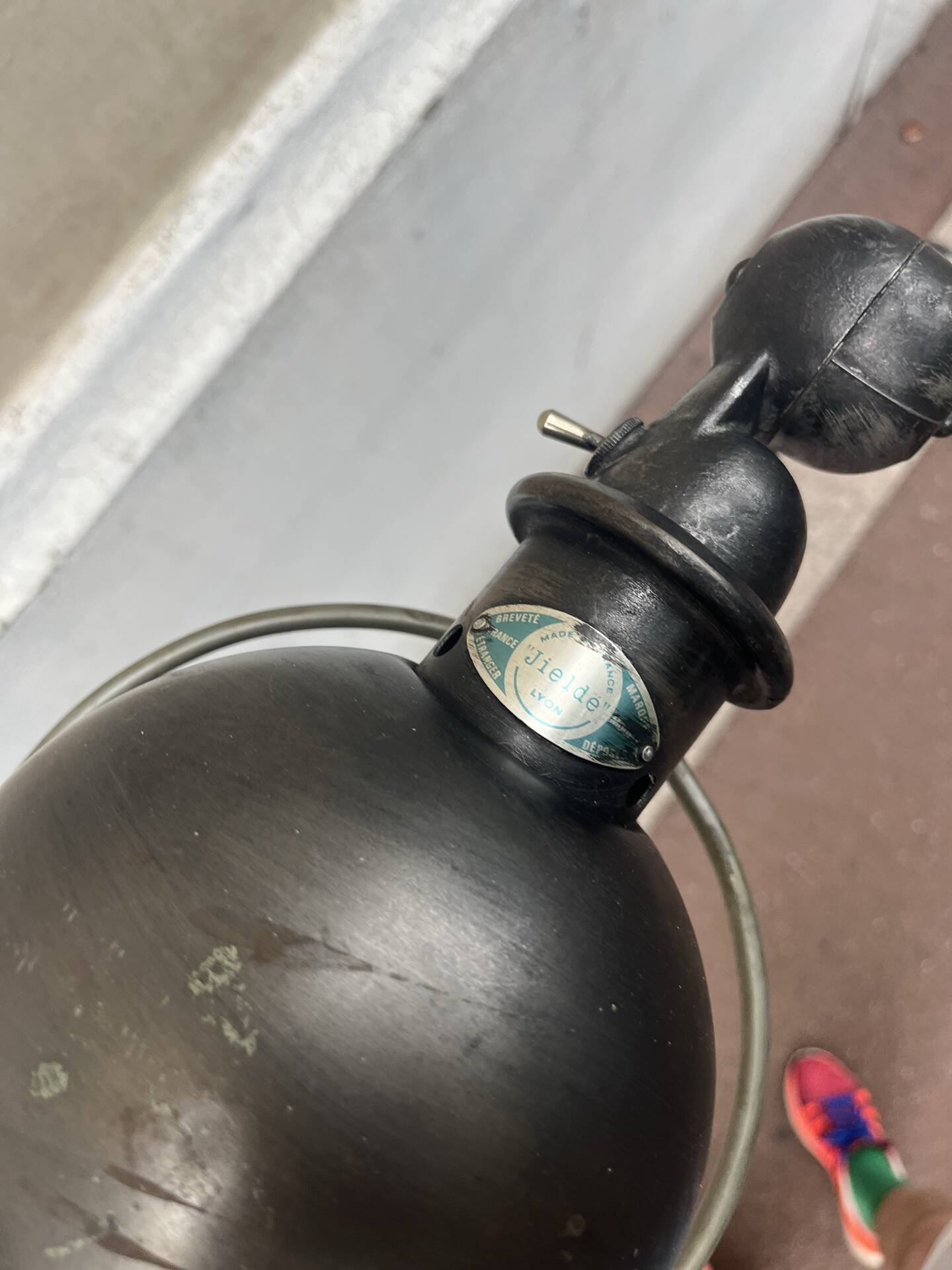 Rare Jieldé 4-arm floor lamp
