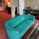 1 set of 2 sofas by designer Bernard Massot