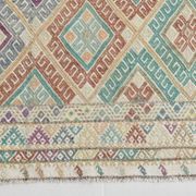 3x9 Soft Pastel Kilim Runner Rug, 81x286Cm