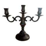 3-branched candlestick, in pewter