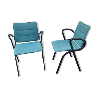 Pair of comforto design armchairs