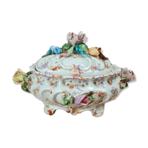 Soupière décorative - porcelaine