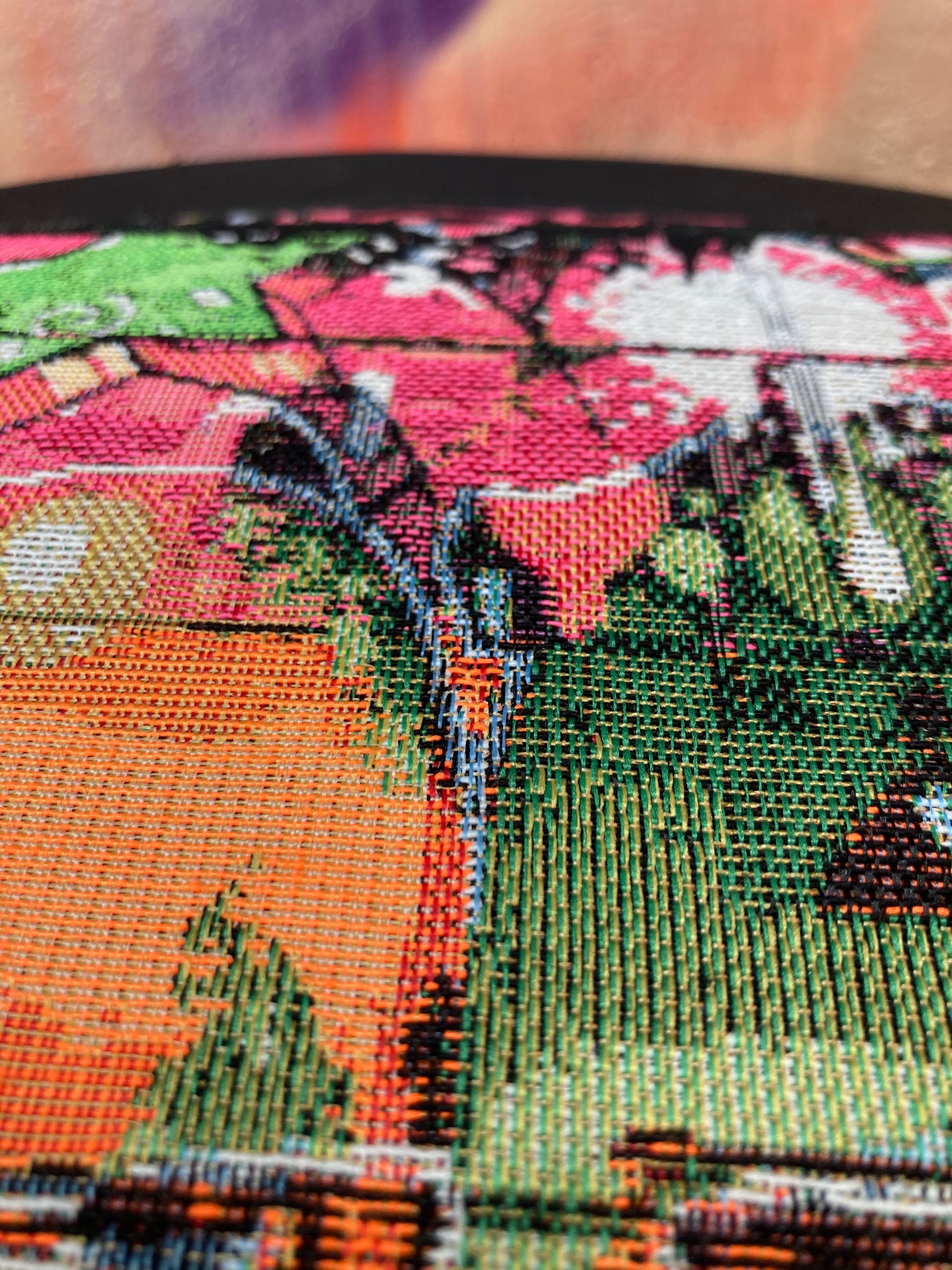 Street art noire chair