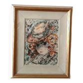 Painting on watercolor paper face, GUIDO CODOGNONE (1901-1968)