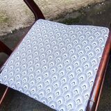 4 restored Scandinavian rosewood chairs