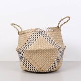 Living Room Blanket Storage,Foldable Organization Basket