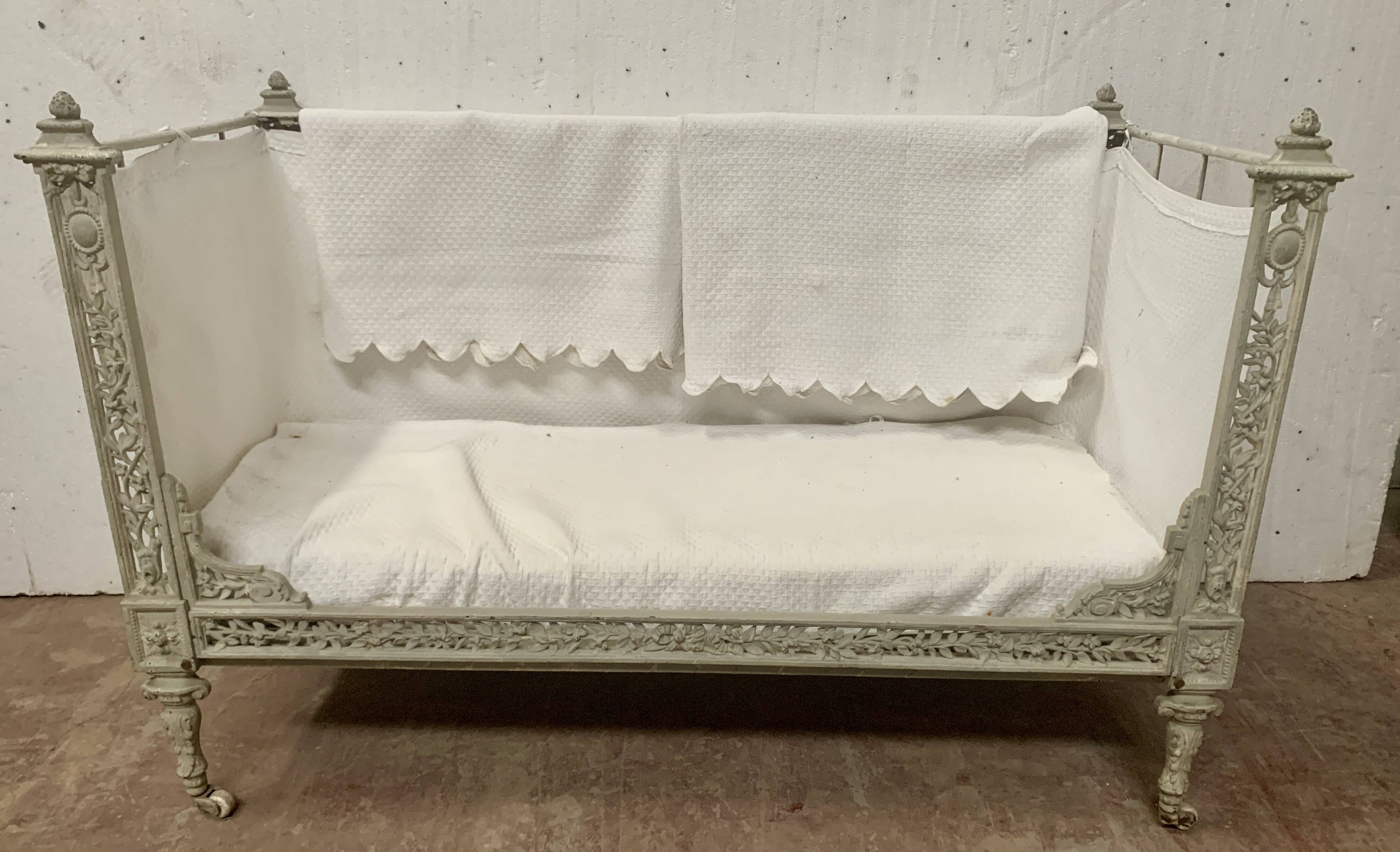 20th century cast iron bench