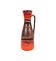 Fat lava vase Carstens west germany red orange drip glaze 6013-30