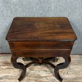 Charles X period mahogany work table circa 1820