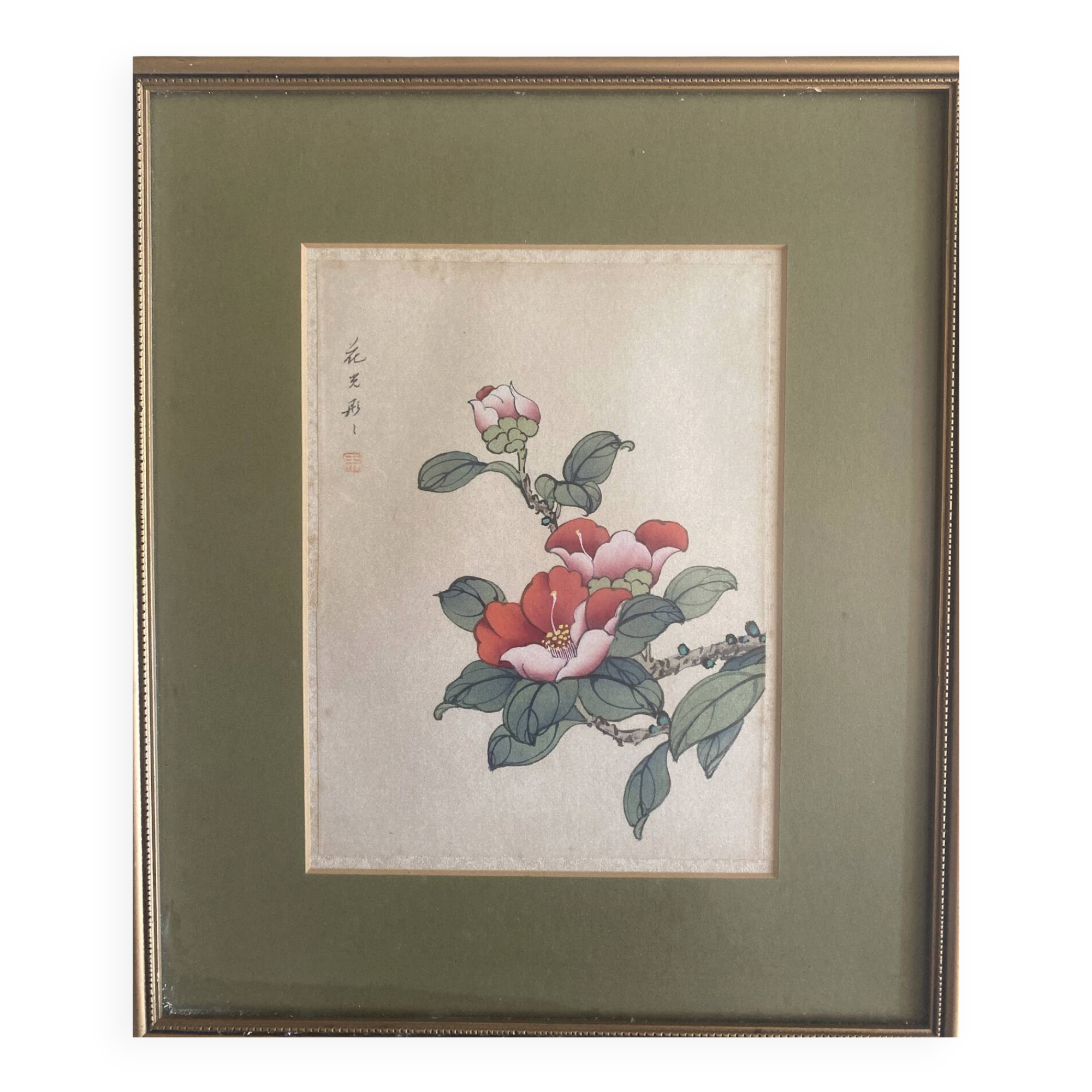 Japanese Art « kacho-ga » flowers
