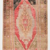 5x9 Red Brown Classic Turkish Rug, 145x300Cm