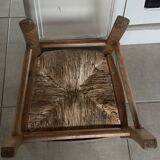 Antique wooden armchair