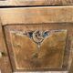 Art Deco bedside in oak and marble