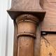 Empire wardrobe in solid walnut, France, mid-19th century.