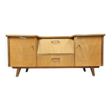 Small vintage sideboard 1960 compass foot