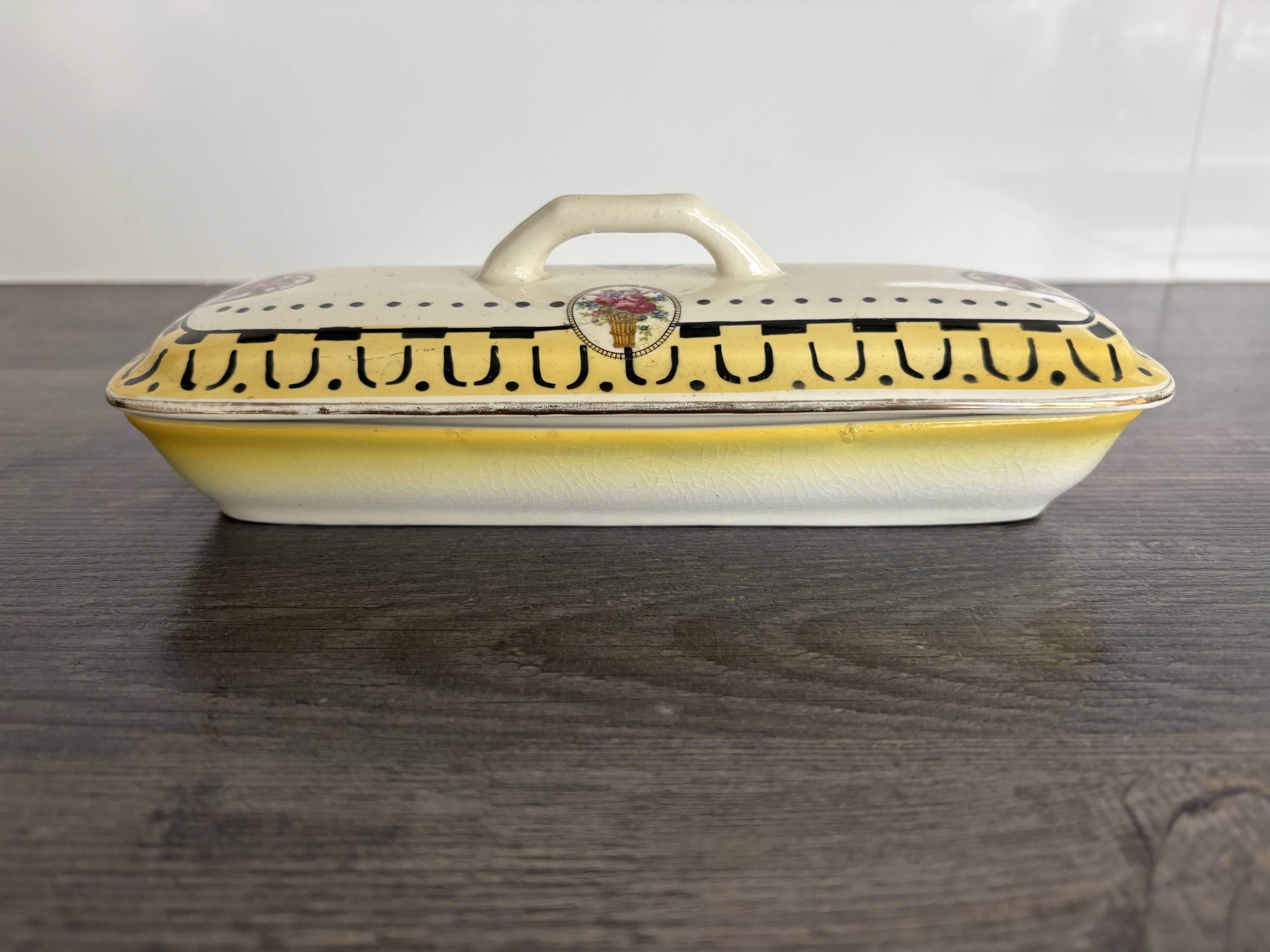 Art Deco comb box