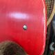 Chaise enfant Casala vintage rouge