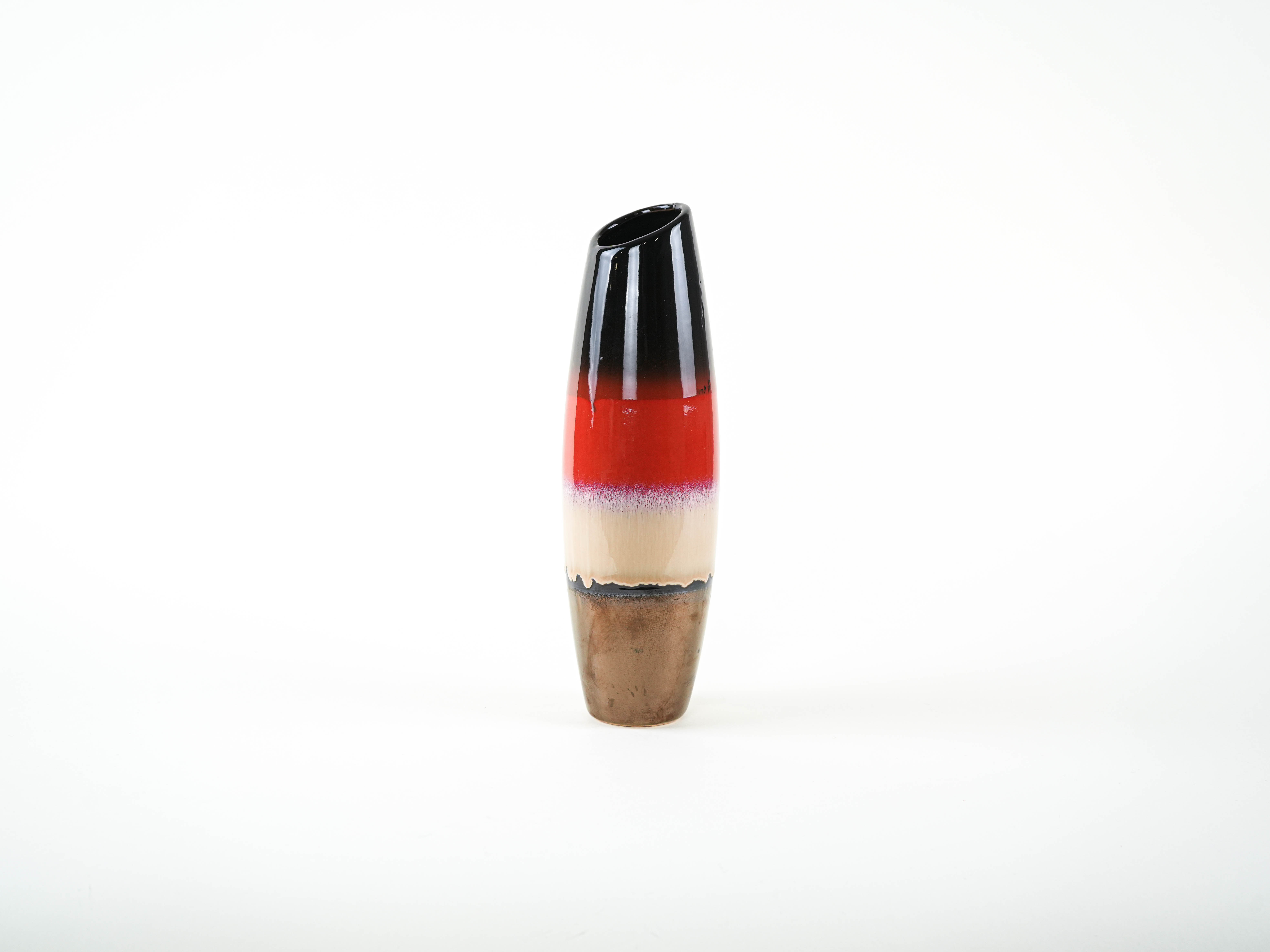Vase en céramique, design danois, années 1960, fabriqué au Danemark