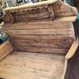 Banquette coffre en pin