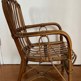 Rattan children's chair