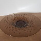 Large dish or, Vintage smoked fruit basket