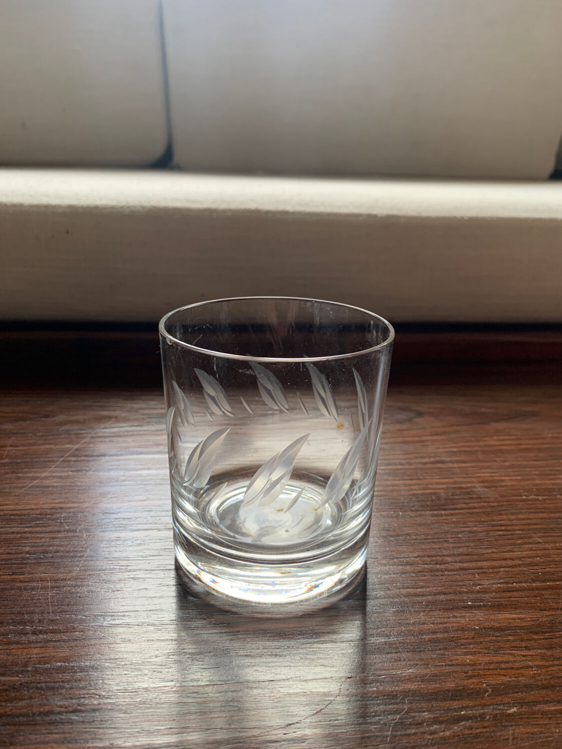 Four whisky glasses