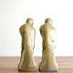 The thinker by Rodin brass bookends 60 years