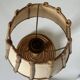Vintage rattan lamp from the 60s