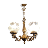 Bronze chandelier