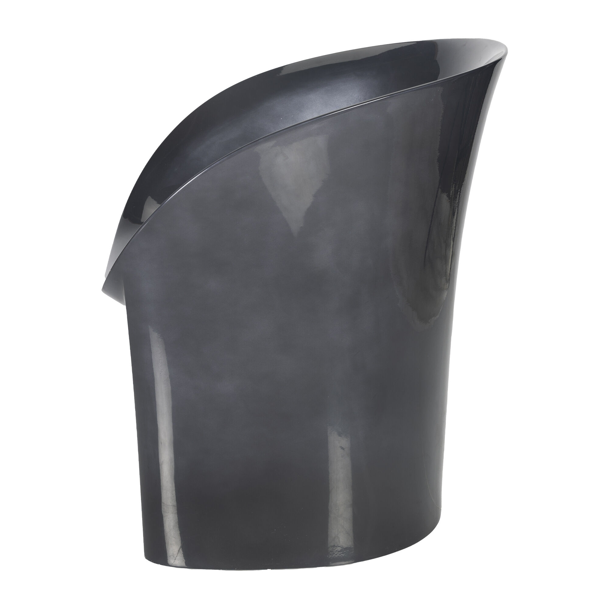 "Black Iron" Metallic Moon Armchair by Tokujin Yoshika for Moroso  62cm x 62cm x 74cm