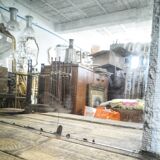 Beveled mirror 120x66cm