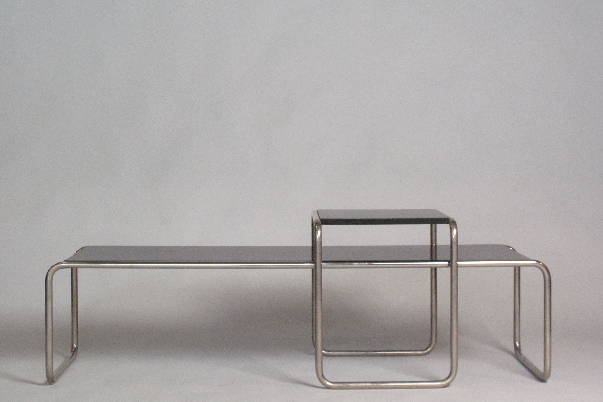 Marcel Breuer pour Tecta - Laccio Set Coffeetables