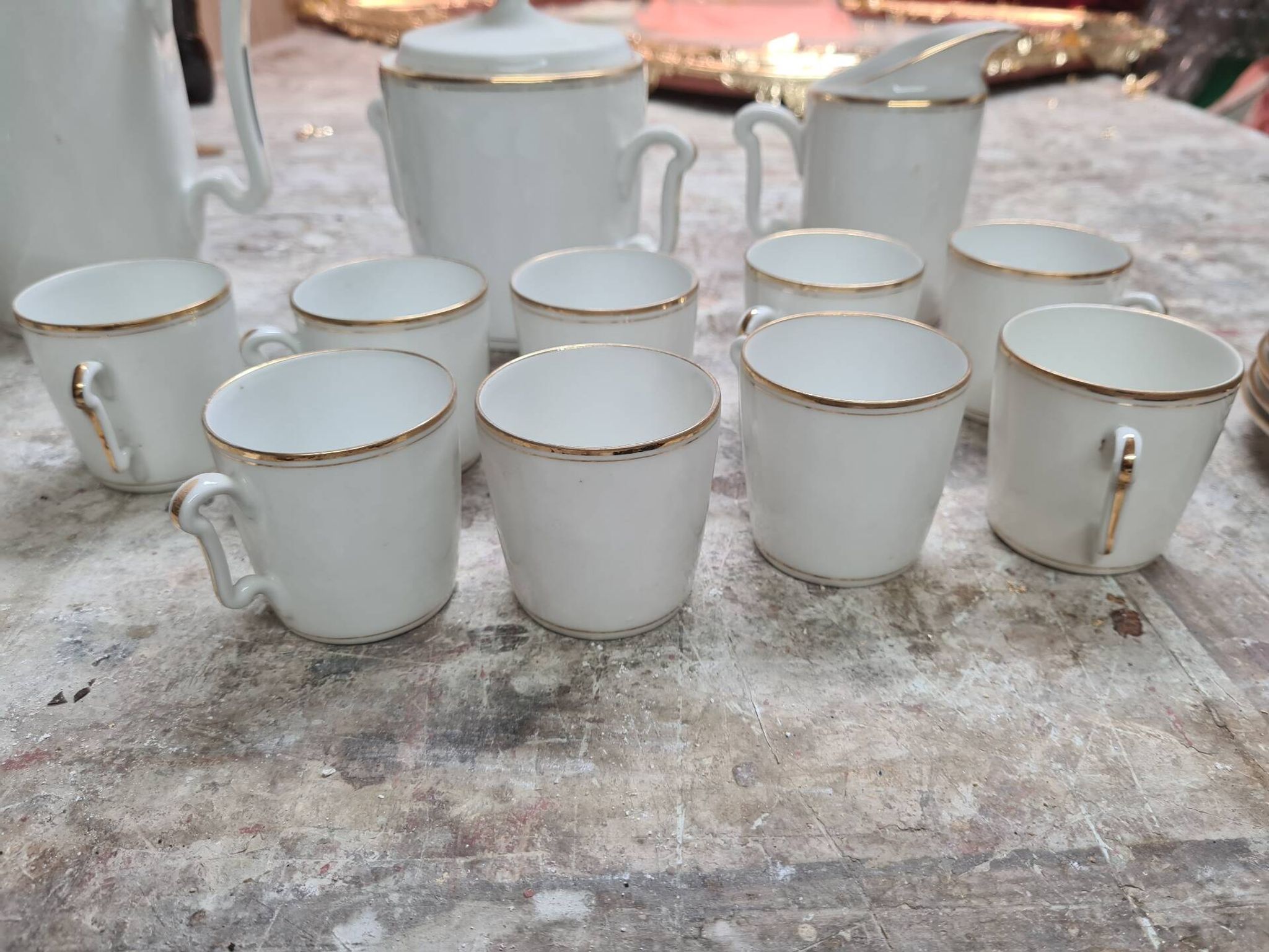 Service thé et café porcelaine