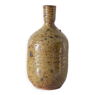 Pyrite stoneware vase